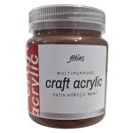 Multipurpose Craft Acrylic 250ML Brown