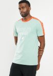 Polo Men Sport Contrast Collar Tee - Light Blue