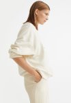 Embroidered Sweatshirt - Cream darlin'