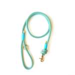 Luxury Rope Dog Lead - Duck Egg
