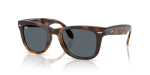 - Folding Wayfarer - Havana blue - Size 50