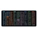 Shortcut Key Full Desk XL Coverage Gaming And Office Mouse Pad