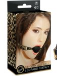 Leopard Frenzy Silicone Ball Gag Leopard