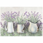 Deco Print Lavender Bush Enamel