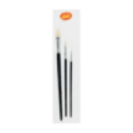 Dala Pure Bristle Flat No. 577 Paint Brushes 3-PACK