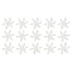 Small White Snowflake Pack Of 15