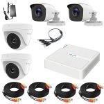 Hilook 4CH Cctv Kit 1080P Hdd Excluded - Ems