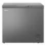 Hisense 198L Chest Freezer With Lock Silver A Class With Sprung HINGE-2810- H245CFS
