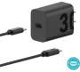 Motorola Turbopower 3.0 3 A Mobile Charger With Detachable Cable Black