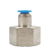 AirCraft Pu Hose Fitting Straight Stud 6MM-1 2" F