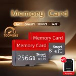High-speed Class 10 Micro Sd Memory Card 256GB 128GB - Ultra-fast Class 10 Memory Expansion For Smartphones Cameras And Tablets