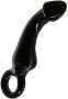 Glassvibrations Glass Dildo Black