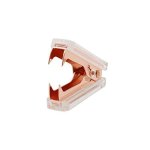 Clear Acrylic Rose Gold Staple Remover Dress Up Home Office School Desk Accessories 1