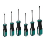 6PC Screwdriver Set Cr-v Steel STS6