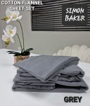 Brushed Cotton Flannel Winter Sheet Sets