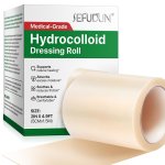 Hydrocolloid Dressing Roll 5CM X 1.5M Waterproof Wound Dressing