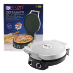 ENZOITA-50027 Non-stick Pizza Pan High-quality Multi-functional Baking Pan - White