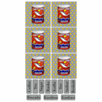 MINI Tear Resistant Deco Print Rsa Brands + -10CM