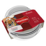 Marinex Large Round Casserole 1.9LT & Lid 900ML 2.8LT
