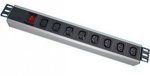 PDU-10I 10 Way Power Rail With Iec C13 Plug