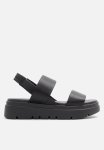 Adia Flatform Slingback - Black