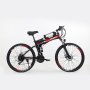 26 48V 250W Foldable Electric Mountain Bike 8AH Lithium Battery Front Suspension & Disc Brakes