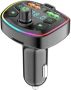 Bluetooth Fm Transmitter Car Charger With Dual USB Rgb Light & Hands-free