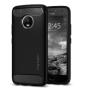 Spigen Moto G Plus 5TH Gen Premium Rugged Armor Case Black
