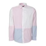 Pink & Blue Two-toned Formal Shirt