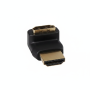 90 Degree HDMI Male To Female Adaptor For Tight Spaces