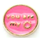 LL-10 - You Are My Sunshine Floating Charm For Locket