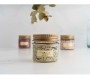 Candle Scent In Gls W/gold Lid 3ASS