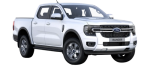 Ford Ranger Double Cab Xlt With Leather Seats 2023-DATE Tg Seat Covers