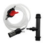 Fertilizer Applicator And Filter Straw Kit With Six-point Connector