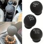 Silicone Gear Shift Knob Cover - Universal 5/6-Speed Car Gear Stick Shifter Sleeve Protector For Peugeot For Suzuki VW For Audi For Seat For