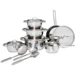 15 Pce Stainless Steel Pot Set