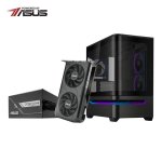 Asus Uwm 1 Gaming Chassis graphics Card power Supply Combo AP202 Argb Rtx 5050 Prime 750W