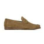 Suede Loafers -khaki