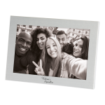 BD0064 - 10CM X 15CM Aluminium Photo Frame Silver Std
