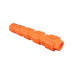 Silicone Dog Sensory Treat Chew Bone - Orange