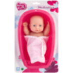 Bath Tub Baby Doll Set 20CM