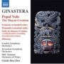 Ginastera: Popul Vuh: The Mayan Creation   Cd