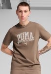 Puma Class Graphic Tee - Totally Taupe