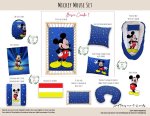 Cot Duvet Bedding Disney Mickey Mouse Set