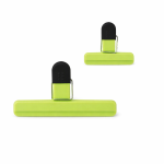 Large & Small Household Food Sealing Clips - Green