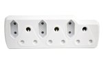 Redisson 6 Way Adaptor 3X3 Pin 3X2 Pin 16A Socket