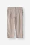 Regular Fit Linen Blend Pant - 10 Oatmeal