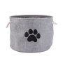 Manna Pet Toy Storage Bin In Grey