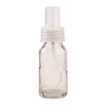 50ML Clear Glass Generic Bottle With Atomiser Spray - Natural 28 410