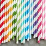 50TH Straws